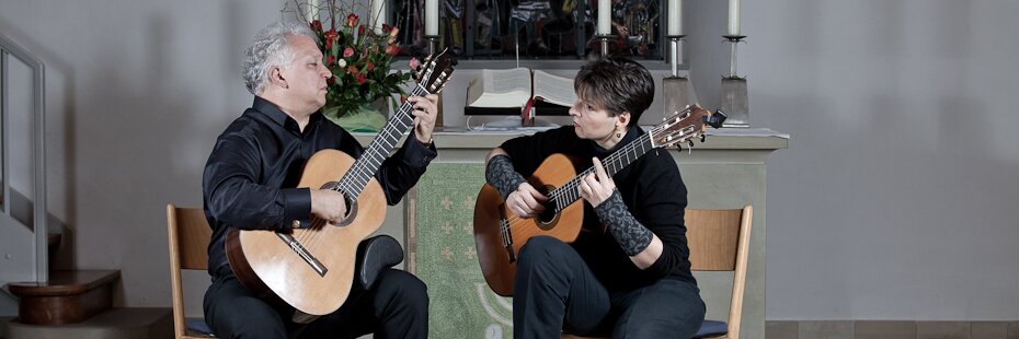 Classical guitar performance